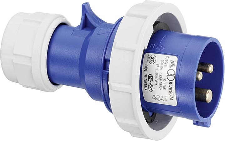 Image du produit Steffen Fiche CEE 16/3 IP67 230V 6h (CEE 16/3)