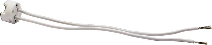Produktbild Steffen Halogenfassung GZ4-G5.3-GX5.3-GX6.35-GZ6.35 24V/10A mit Silikonlitze 150mm