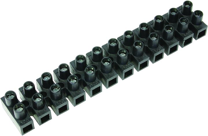 Produktbild Steffen Reihenklemme 4mm2 - 10mm2 schwarz, 2 Stk.