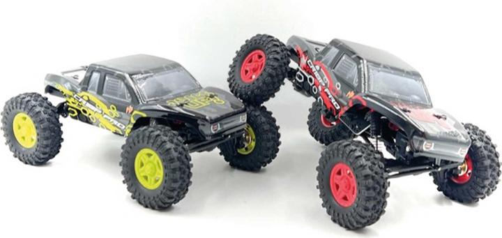 Actual product image Absima Hobby Plus CR18P EVO PRO JUICED Rot Brushless 1:18 RC Modellauto Elektro Truggy (RTR Ready-to-Run)