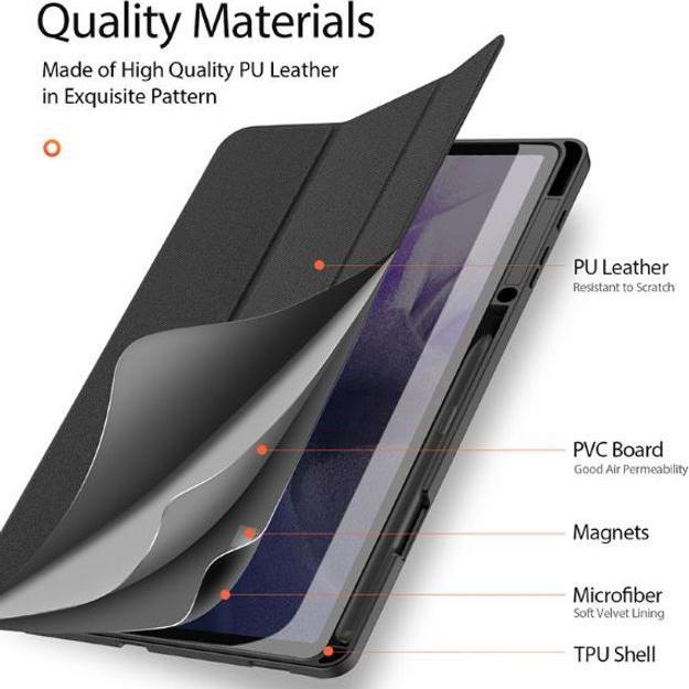 Produktbild Dux Ducis Domo Series (Galaxy Tab S8+, Galaxy Tab S7+, Galaxy Tab S7 FE)
