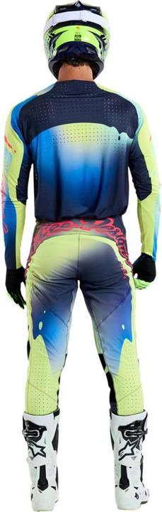 Image du produit Troy Lee Designs SE Ultra Pant, Drip, glo yellow/dark navy, 30 (30)