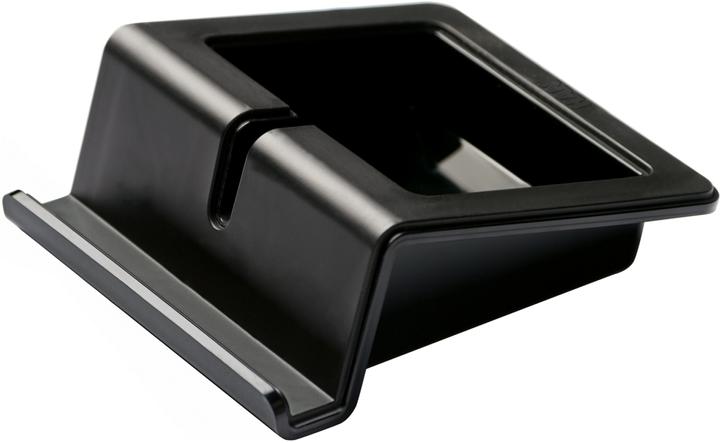 Actual product image Han UP Stand for mobile phone Tablet ABS plastic Black Desk