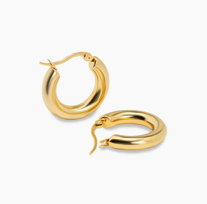 Image du produit Sensora Jewelry Geneva Hoops Boucles d'oreilles (Acier inoxydable)