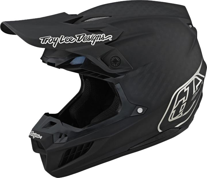 Actual product image Troy Lee Designs SE5 ECE Carbon Helmet Mips - Stealth (60 - 61 cm, XL)