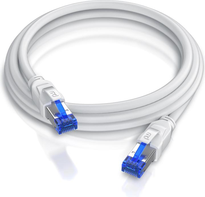 Produktbild Primewire CAT 8.1 Netzwerkkabel 40 Gbits - LAN Kabel Patchkabel - CAT 8 Gigabit Ethernet Cable - RJ45 Stecker (S/FTP, CAT8.1, 0.25 m)