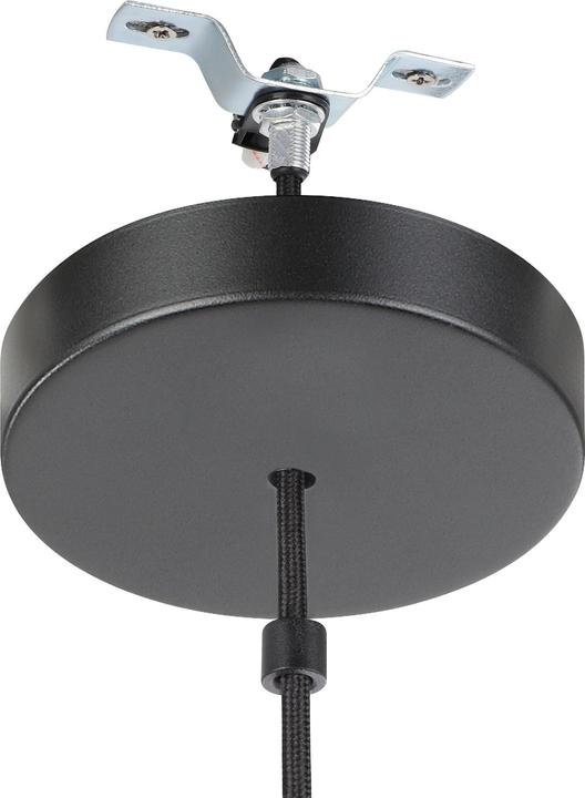 Immagine prodotto EGLO Lampada a sospensione STRAITON 1x E27, Nero (E27)