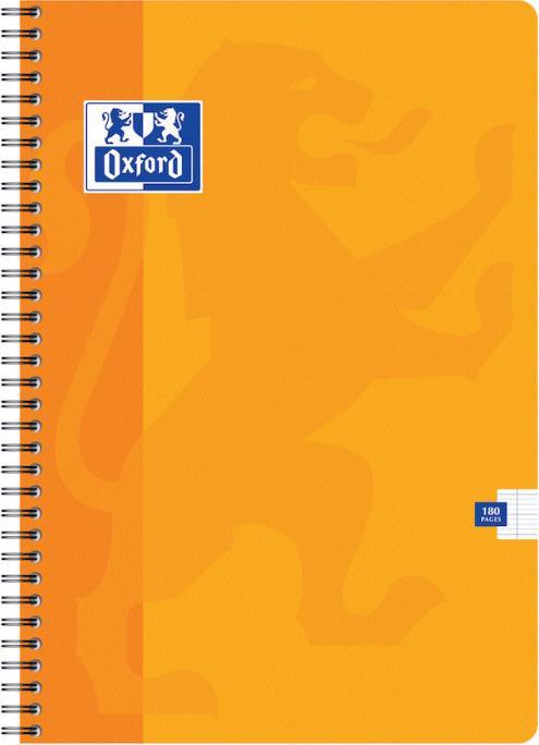 Image du produit Oxford Carnet à spirales, DIN A4, SeyŠs, 90 feuilles (A4)
