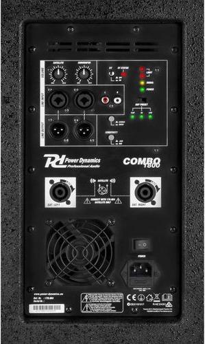 Actual product image Power Dynamics PA system PD Combo 1200 600 watts (Active, 1x 600 W)