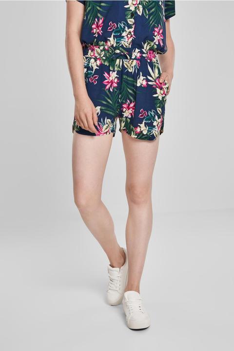 Immagine prodotto Urban Classics Pantaloncini Resort in viscosa da donna AOP (M)
