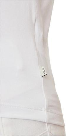 Guess Damen T-Shirt Gj Slim American Weiss (XS)