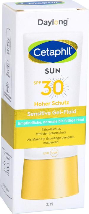 Produktbild Cetaphil Sun Cetaphil sun 30 sensitive Gel-Fluid Gesicht, 30 ml Gel (Sonnengel, SPF 30, 30 ml)