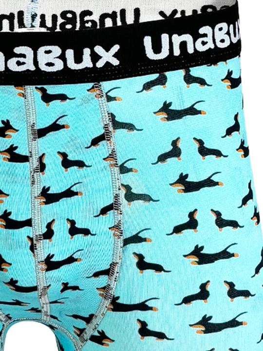 Immagine prodotto Unabux Boxer BLACK WHITE RABBIT (XXL, Confezione da 2)