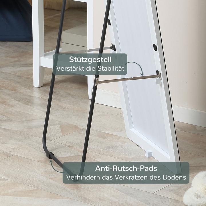 Produktbild Homcom Ganzkörperspiegel (37 x 45 x 158.5 cm)