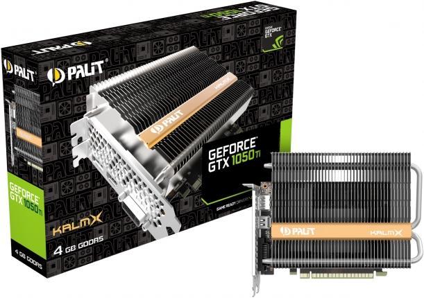 Actual product image Palit GeForce GTX 1050 Ti KalmX (4 GB)