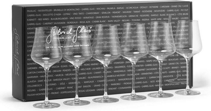 Actual product image Gabriel-Glas BoothArt (51 cl, 6 Glasses, White wine glasses, Red wine glasses)