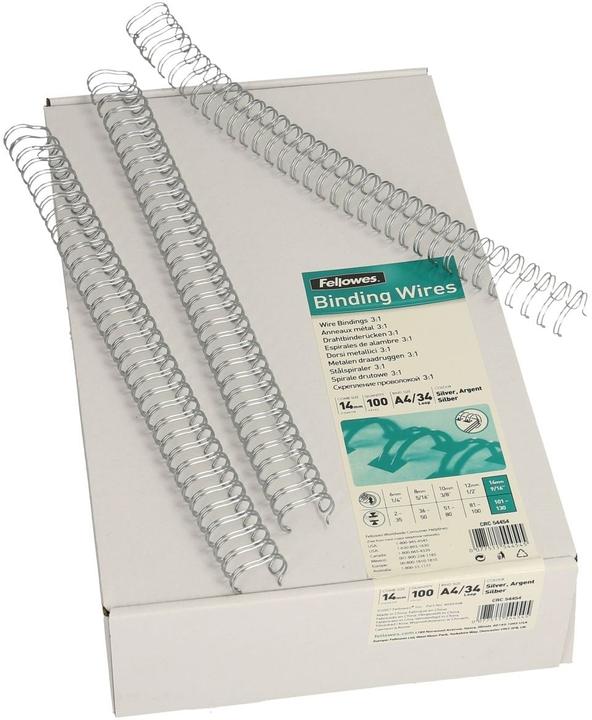 Image du produit Fellowes Dos de reliure en fil métallique