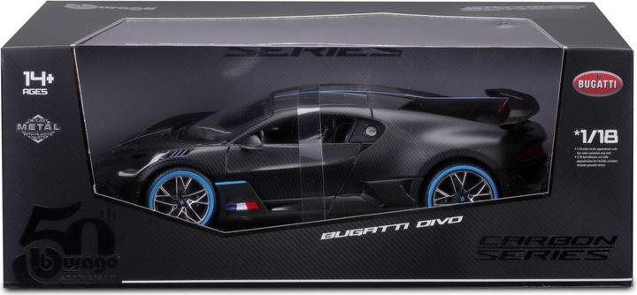 Image du produit Bburago Bugatti Divo 1/18 schwarz/carbon