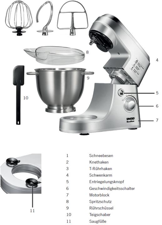 Unold chef cuisinier 78526 (350 W)