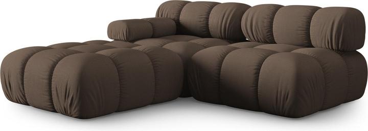 Actual product image Micadoni Left Modular Sofa, "Bellis", 4 Seats, 282x94x70Made in Europe (2 person sofa, 3-seater, 4-seater)