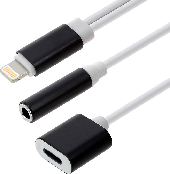 Actual product image Avizar Lightning Audio & Charging Adapter (Lightning, Lightning)