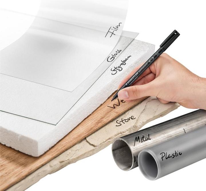 Actual product image Staedtler Lumocolor permanent (Black, 1 mm, 1 x)