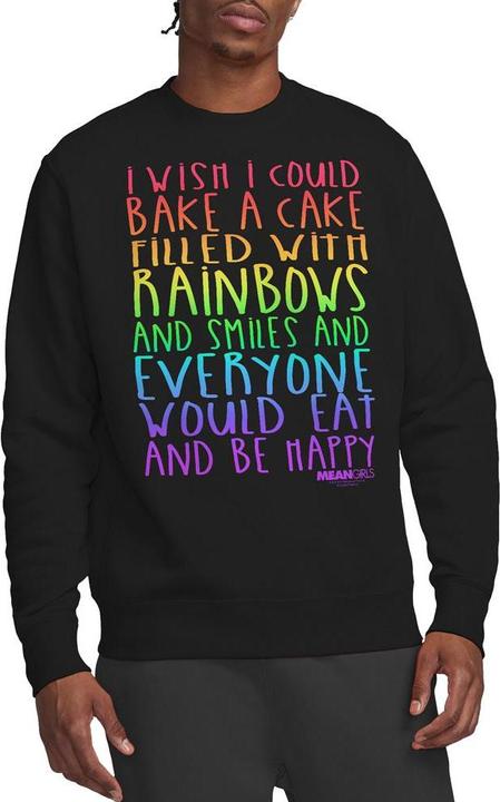 Immagine prodotto Mean Girls Rainbows And Cake Felpa Adulto Unisex (XL)