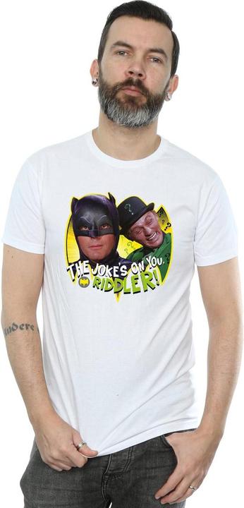 Immagine prodotto Maglietta Batman Serie TV Uomo The Riddler Joke (L)