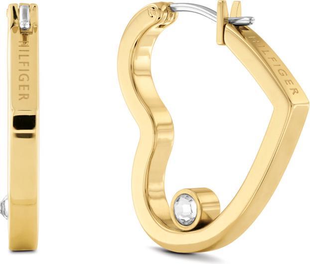 Actual product image Tommy Hilfiger Minimal Hearts Earrings (Stainless steel)
