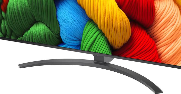 Produktbild LG 65NANO81A6A sw NanoCell LED-TV UHD,Multituner,Smart,PVR,a7,HDR (65", NANO81, Nano-Cell, 4K, 2025)