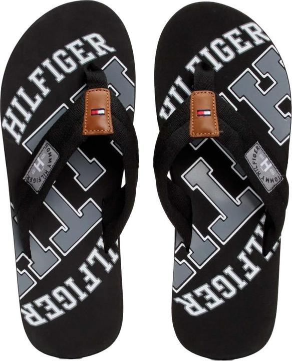 Actual product image Tommy Hilfiger Mens Essential Beach Flip Flops (40)