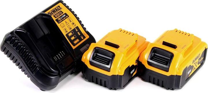 Image du produit DeWalt DCR 027 P1 Radio sans fil DAB+ 10,8-18,0 V + 2x batterie 5,0 Ah + chargeur (DAB+ DAB, FM, Bluetooth)
