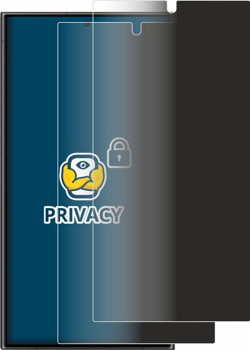 Produktbild BROTECT Sichtschutzfolie Anti-Spy Privacy Folie Blaulicht-Schutz (2 Stück, Samsung Galaxy S24 Ultra)