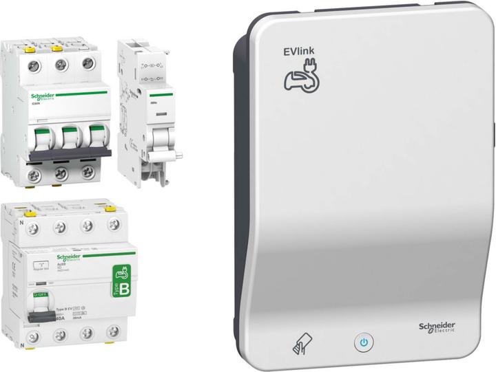 Image du produit Schneider Electric Schneider KITEVB1A11BASIC EVlink Bundle (Type 2, 11 kW)