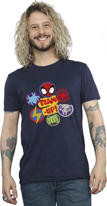 Immagine prodotto Spidey And His Amazing Friends Team Up Maglietta Uomo (L)