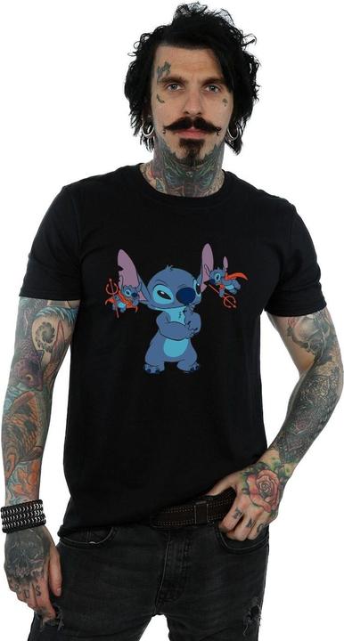 Actual product image Disney Mens Lilo And Stitch Little Devils T-Shirt (4XL)