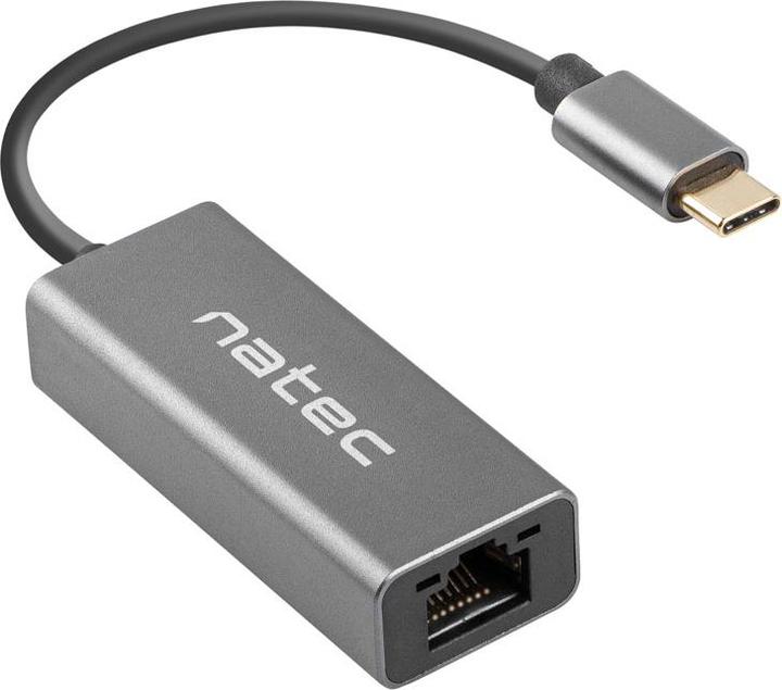 Immagine prodotto Genesis SCHEDA DI RETE NATEC CRICKET USB-C 3.1 1X RJ45 1GB SU CAVO (USB-C, 1 Porti)