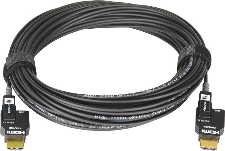 Actual product image CLS-AOCH/60-66 - 20m active optical 4K HDMI cable with detachable connectors low smoke and h (20 m, HDMI)