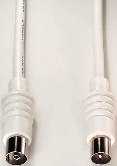 Image du produit E+P HFA 2. Connexion 1 : Coaxiale, connexion 2 : Coaxiale. Longueur du câble : 2,5 m, Genre : (90 dB, Câble d'antenne)