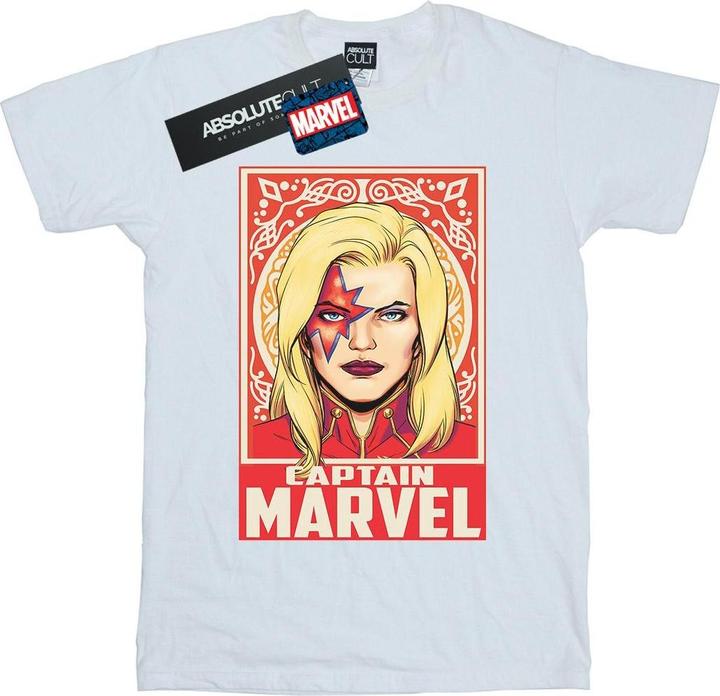 Captain Marvel Ornament TShirt (3XL)
