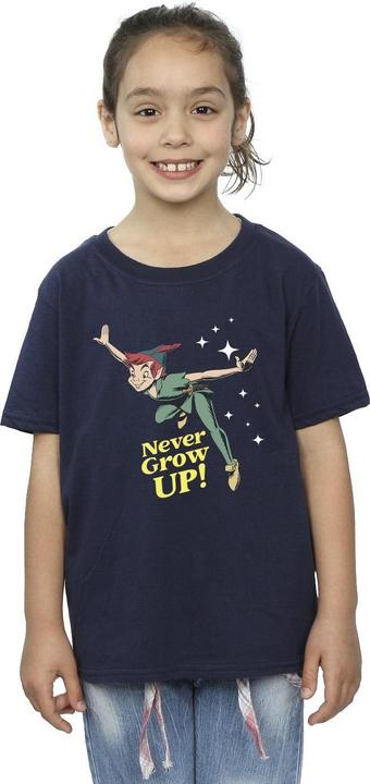 Immagine prodotto Disney Peter Pan Never Grow Up Maglietta Ragazze (140, 146)