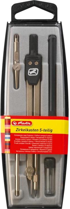 Herlitz 8710303 Zirkel, Metallisch (e)