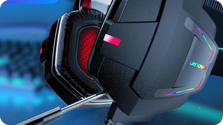 Image du produit Lenovo HU85 Casque de jeu (noir) (Filaire)