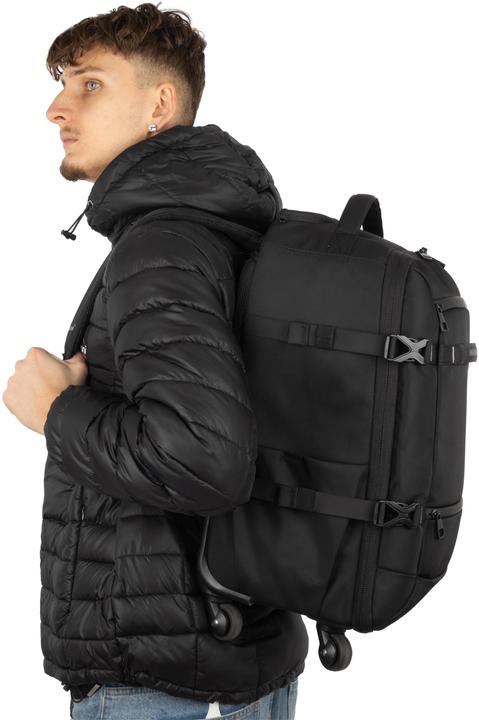 Immagine prodotto Normani Reiserucksack mit Trolleyfunktion Noyon - 9647 (37 l, Bagaglio a mano (fino a 50 litri))