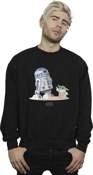 Produktbild Star Wars The Mandalorian R2D2 And Grogu Sweatshirt (S)