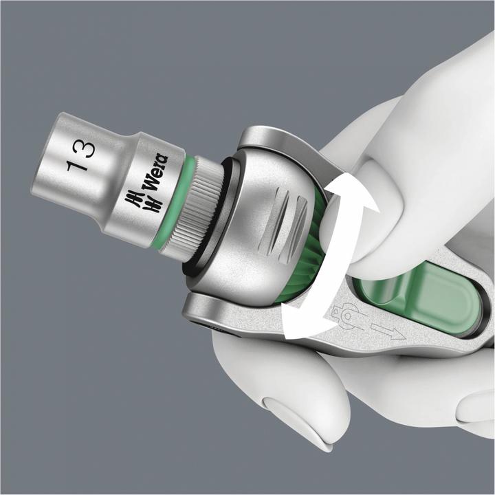 Immagine prodotto Wera 8100 SC 6 Zyklop Speed Ratchet Set (19 mm, 12 mm, 14 mm, 16 mm, 10 mm, 18 mm, 17 mm, 11 mm, 15 mm, 13 mm)