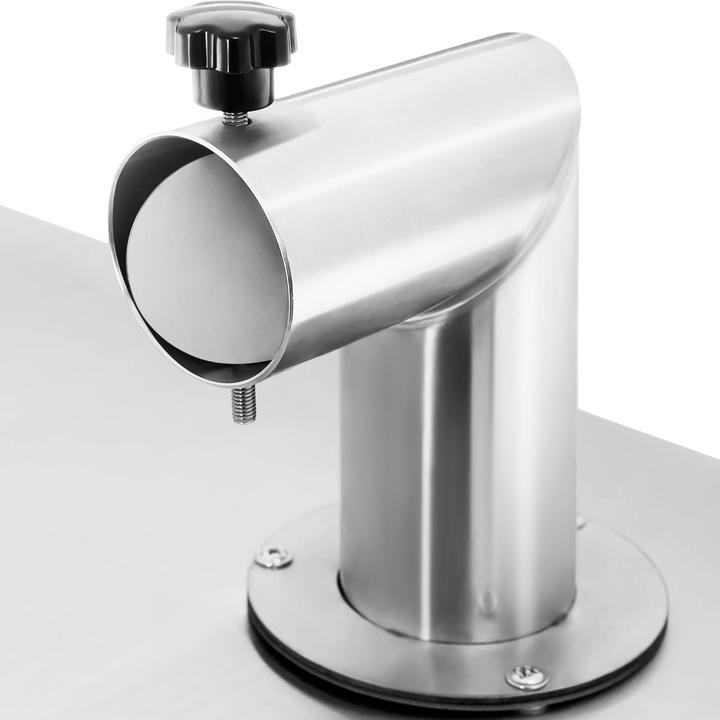 Royal Catering Räucherofen Edelstahl Smoker Räucherschrank Räuchertonne 147 L 8 Roste