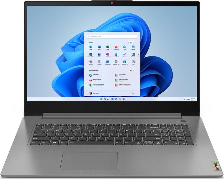 Actual product image Lenovo IdeaPad 3 17ABA7 82RQ006LMH - Laptop - 17.3 inch (17.30", AMD Ryzen 5 5625U, 16 GB, 512 GB, Eng. Int.)
