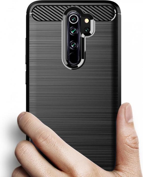 Produktbild Screenguard Xiaomi Redmi 9 Hülle Carbon Brushed Soft TPU (Xiaomi Redmi 9)
