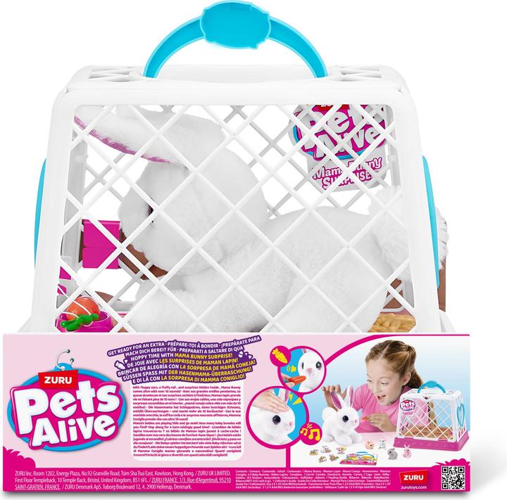 Productafbeelding Zuru Pets Alive Mama Bunny Surprise (20 cm)